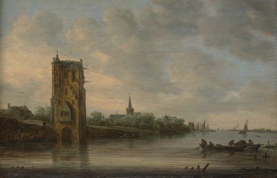 La Porta Pelkus vicino a Utrecht da Jan Josephsz van Goyen