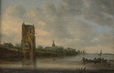 La porta Pelkus vicino a Utrecht da Jan Josephsz van Goyen