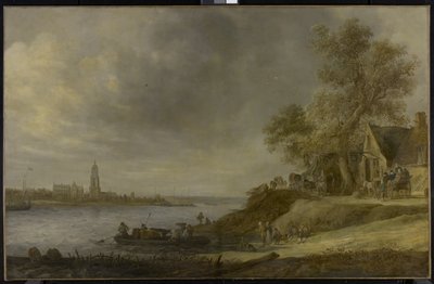 Veduta di Rhenen, 1641 da Jan Josephsz van Goyen