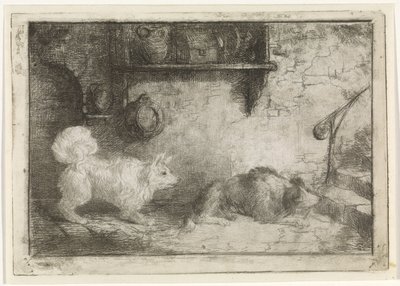 Due cani da Jan Karel Jacob de Jonge