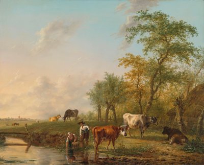 Paesaggio con bestiame da Jan Kobell (II)