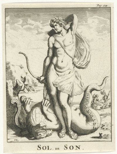 Apollo sconfigge Pitone da Jan Lamsvelt