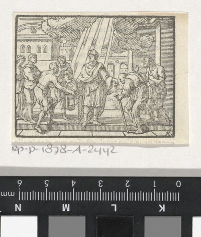 Cristo guarisce i malati da Jan Lauwryn Krafft (I)