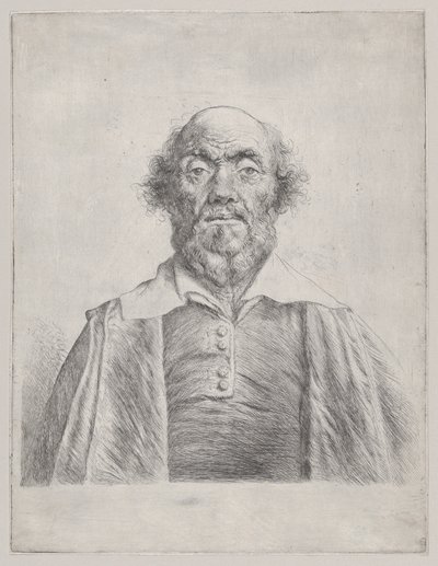 Busto di un uomo anziano da Jan Lievens