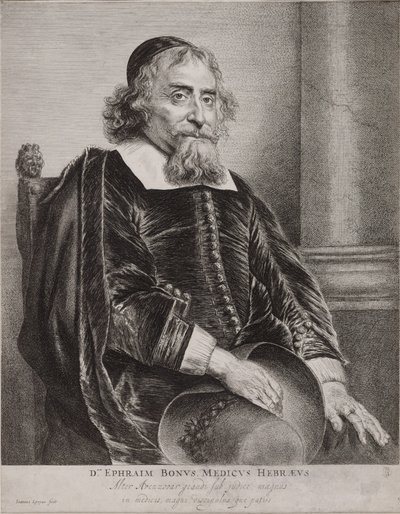 Ritratto di Ephraim Bueno da Jan Lievens
