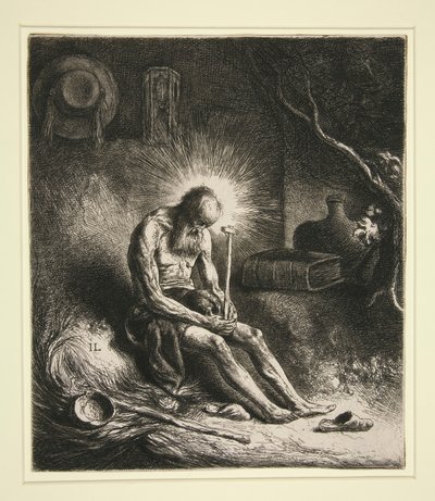 San Girolamo in penitenza da Jan Lievens