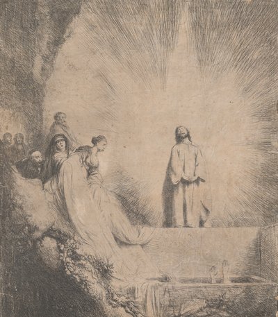 La resurrezione di Lazzaro, 1620-74 da Jan Lievens