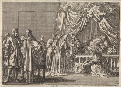 Nascita del figlio del re Giacomo II d