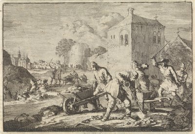 Predicatori riformati in Ungheria condannati ai lavori forzati, 1674 da Jan Luyken