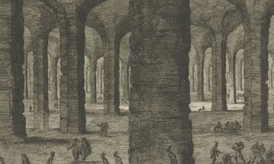 Cave di calcare sotto il Monte San Pietro da Jan Luyken