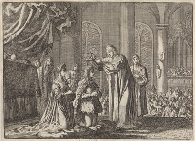 Incoronazione di Guglielmo III e Maria II Stuart da parte dell