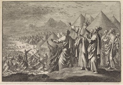 Quaglie nel deserto da Jan Luyken