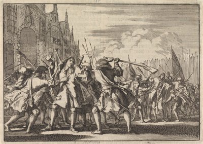 Omicidio dei fratelli De Witt, 1672 da Jan Luyken