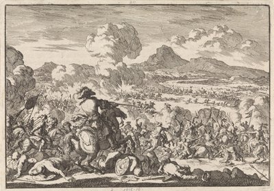 Vittoria del principe Eugenio sui Turchi al Tisza, 1697 da Jan Luyken