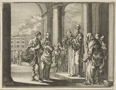 Presentazione di Cristo al Tempio da Jan Luyken