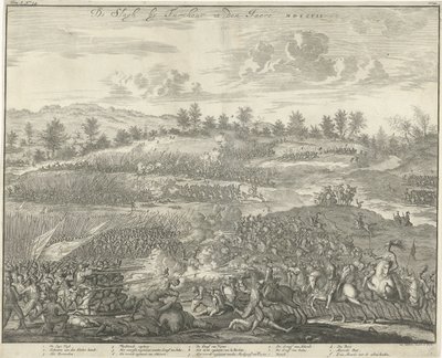 Battaglia di Turnhout, 1597 da Jan Luyken