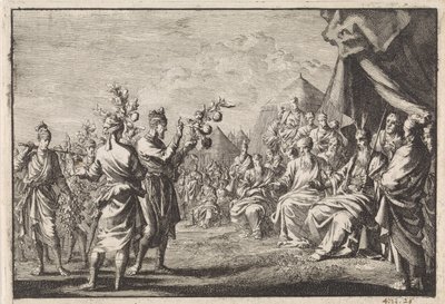 Ritorno degli esploratori da Canaan da Jan Luyken