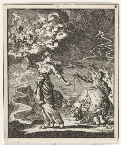 Donna sceglie la via stretta che conduce al cielo da Jan Luyken