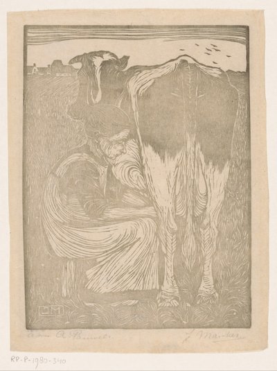 Mungitrice da Jan Mankes (signed by artist)