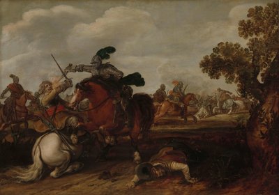 Una carica di cavalleria da Jan Martszen de Jonge