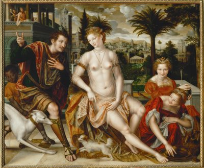 Davide e Betsabea da Jan Massys