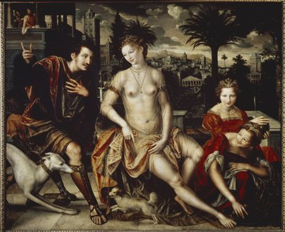 Davide e Betsabea da Jan Massys or Metsys