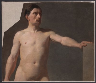 Nudo maschile - Torso di figura maschile da Jan Matejko