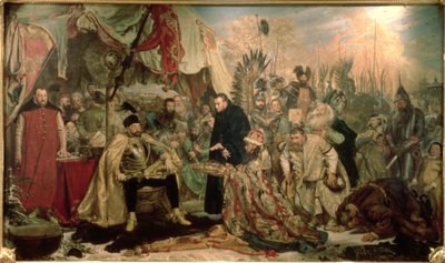 Bathory a Pskov, 1872 da Jan Alojzy Matejko