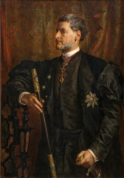 Ritratto di Alfred Potocki da Jan Matejko