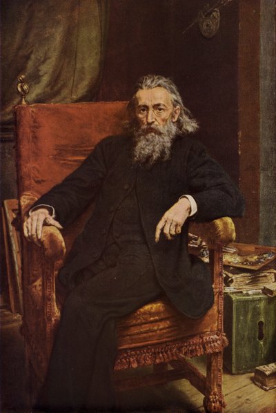 Autoritratto del pittore polacco Jan Matejko, 1892 da Jan Alojzy Matejko