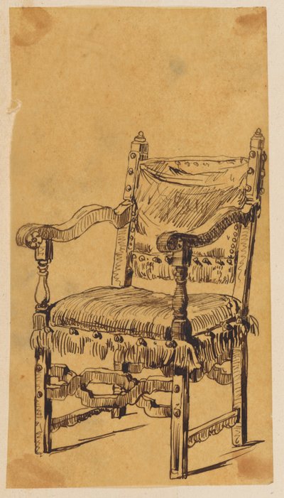 Skarbczyk. Sessel im Stil von Ludwig XIX. da Jan Matejko