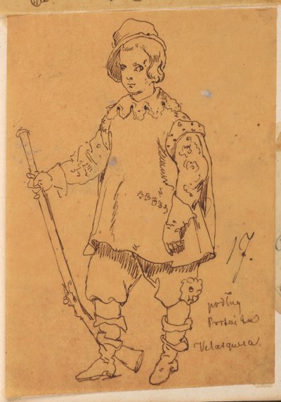Skarbczyk. Jüngling mit Gewehr. da Jan Matejko