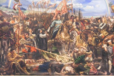 Sobieski invia il messaggio di vittoria al Papa dopo la battaglia di Vienna da Jan Matejko