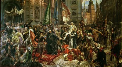 La costituzione del 3 maggio 1791, 1891 da Jan Alojzy Matejko
