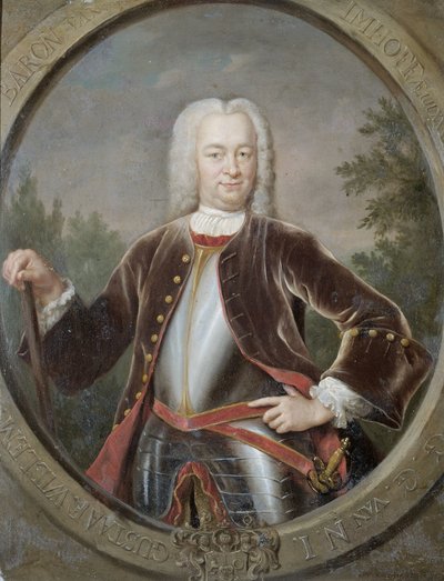 Ritratto di Gustaaf Willem, Barone van Imhoff, Governatore Generale della Compagnia Olandese delle Indie Orientali da Jan Maurits Quinkhard