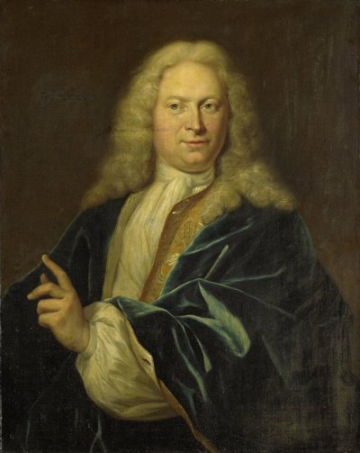 Ritratto di Jan Hendrik van Heemskerck, Conte del Sacro Romano Impero, Signore di Achttienhoven, Den Bosch e Eyndschoten, Capitano della cittadinanza di Amsterdam da Jan Maurits Quinkhard