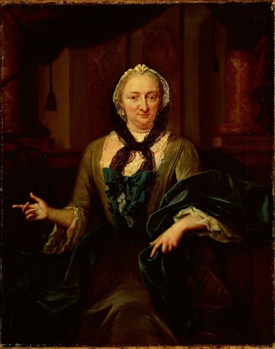 Ritratto di Margaretha Trip, moglie di Hendrik van de Poll da Jan Maurits Quinkhard