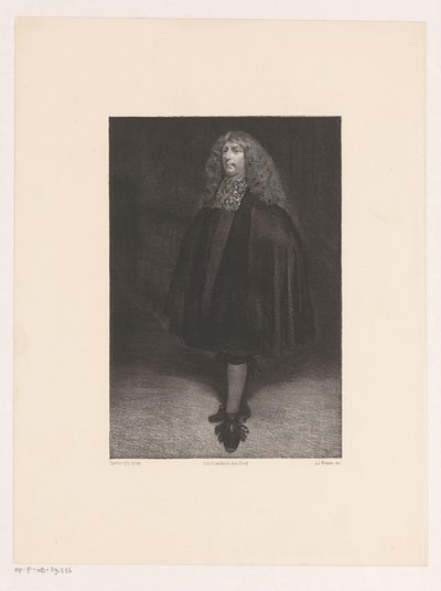 Autoritratto di Gerard ter Borch da Jan Mesker