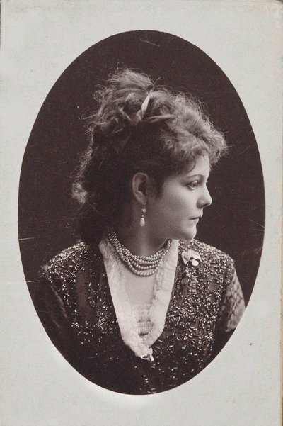 Ritratto della pianista e compositrice Sophie Menter 1846-1918, 1893 da Jan Mieczkowski