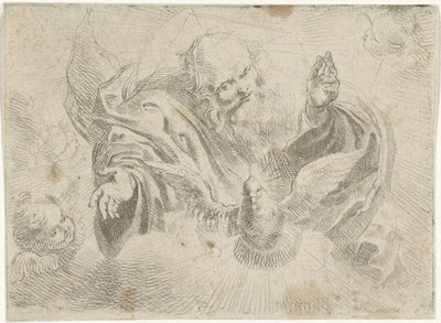 Dio Padre con la colomba dello Spirito Santo da Jan Miel