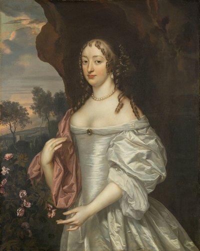 Ritratto di Jacoba van Orliens, moglie di Jacob de Witte di Haamstede da Jan Mijtens