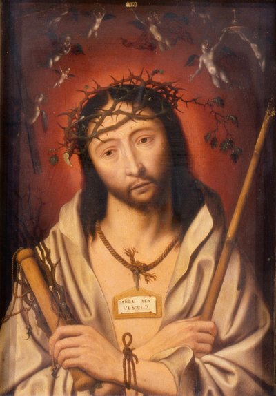 Cristo Coronato di Spine, o Ecce Homo da Jan Mostaert