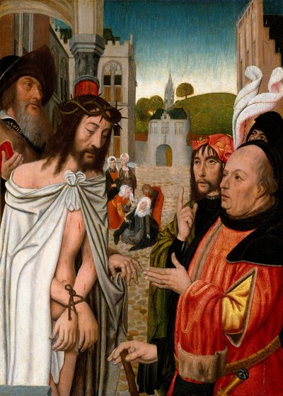 Cristo mostrato al popolo, 1510-15 da Jan Mostaert
