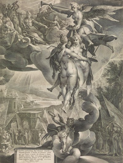 Apoteosi delle Arti, ca. 1619 da Jan Muller
