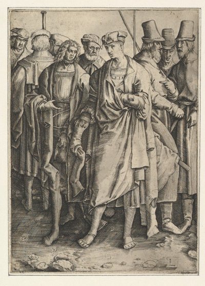 Gruppo di uomini armati, copia n.d. da Jan Muller