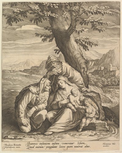 Sacra Famiglia con Sant