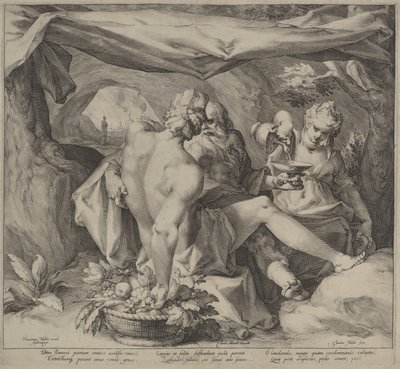Lot e le sue figlie da Jan Muller