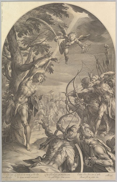 Martirio di San Sebastiano da Jan Muller