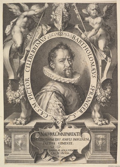Ritratto di Bartholomeus Spranger da Jan Muller