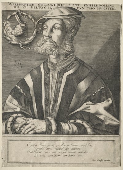 Ritratto di Bernard Knipperdolling da Jan Muller